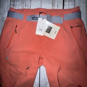 Stio Environ Ski Waterproof Snow Pants Smokey Salmon Women's Size Large $419